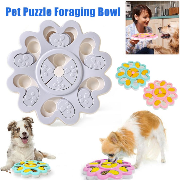 Dog Slow Feeder Puzzle Bowl | Mealtime Enrichment